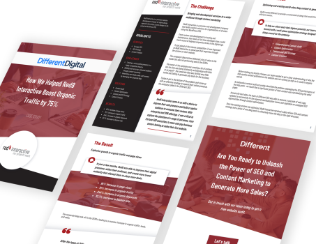 How We Helped Red8 Interactive Boost Organic Traffic by 75%
