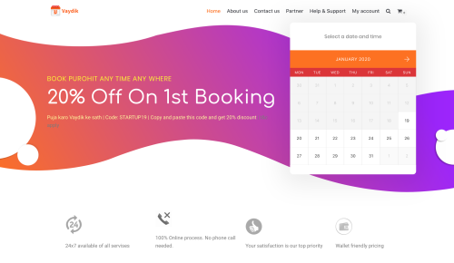 Online Priest Booking Service