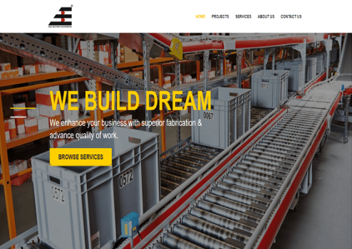 Web Application with ERP Module