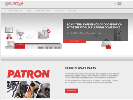 Web-application for online trading (B2B)