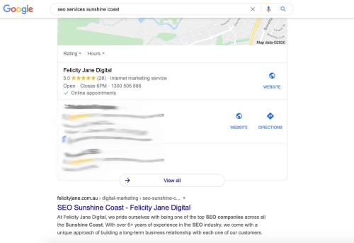 Getting you at the top of LOCAL ++ Organic Search Results