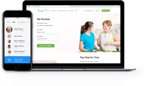 A scalable tech platform for a home care company