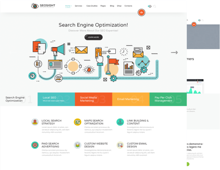 Seosight – SEO, Digital Marketing Agency WP Theme with Shop