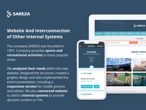 Website And Interconnection  Internal Systems