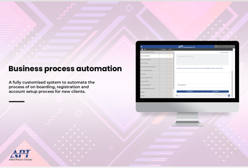 Allied Pension Trustees - Business Process Automation