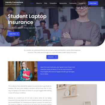 Website Development for Varsity Connexions