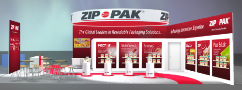 Zip-Pak Trade Show Booth Design