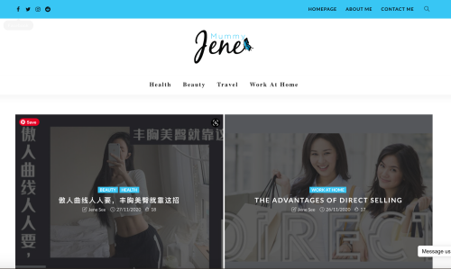 MummyJene - Online Health & Family Personality