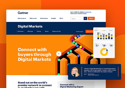 Gartner Digital Markets - UX Design System