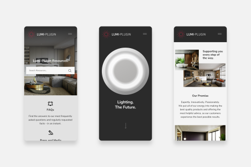 Lumi Plug-In Web design + development