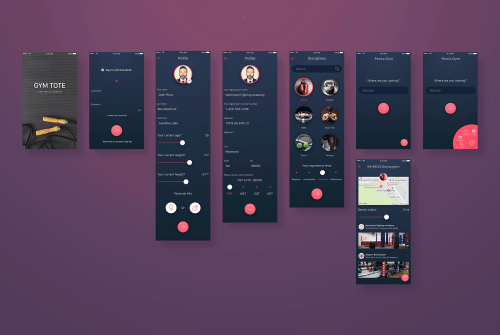 Gym Tote Mobile Application