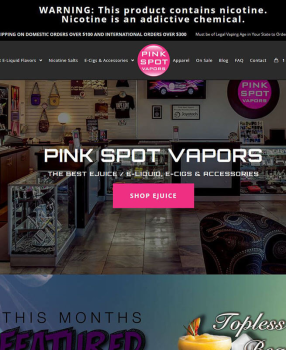 Pink Spot Vapors