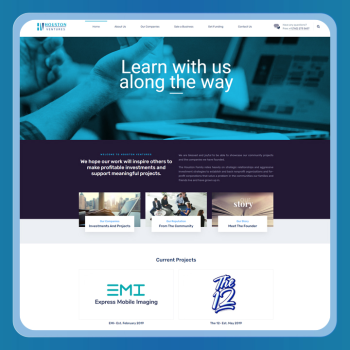 Web Designing - Houston Ventures