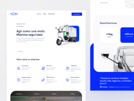 Electric Vehicle Website