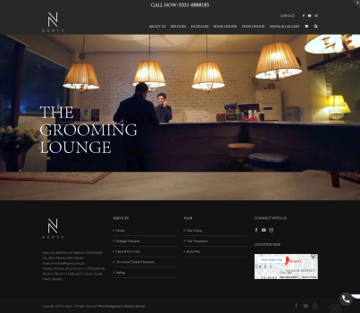 Wordpress Website Development & Social Media Advertising for a Beauty Spa Salon