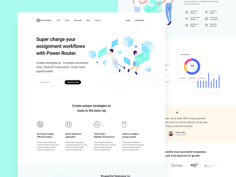 Power Router Website