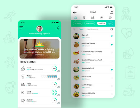 Health/Fitness Improvement App