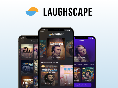 Laughscape - iOS & Android Mobile App