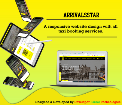 A Creative Responsive Taxi Booking Website Design