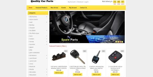 QualityCar Parts - eCommerce shop for Car Accessories
