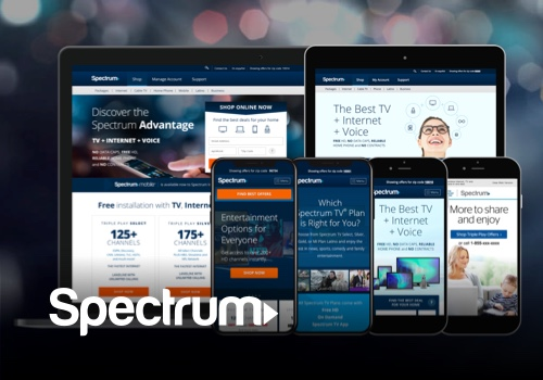 Spectrum - UX/Web Design