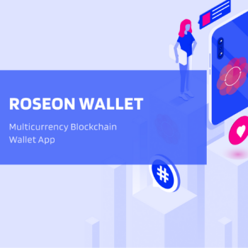 Roseon wallet. Multicurrency Blockchain Wallet App.