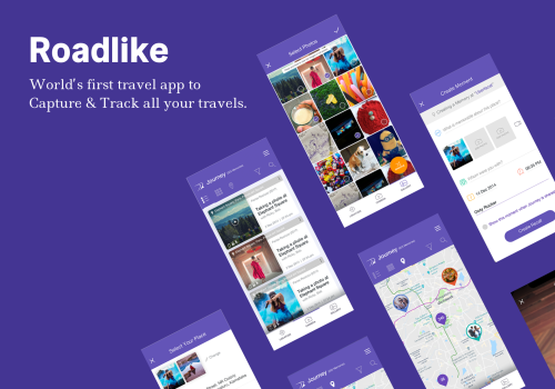 Roadlike - World's first Travel moment creation application
