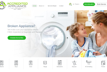 Website for Accredited Appliance