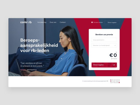 CoverMij - Website & get an insurance tool