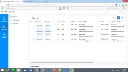 Automated Multi-step Approval Process-Quickr