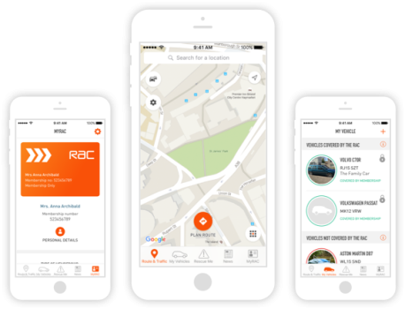 Revving up the RAC's consumer App