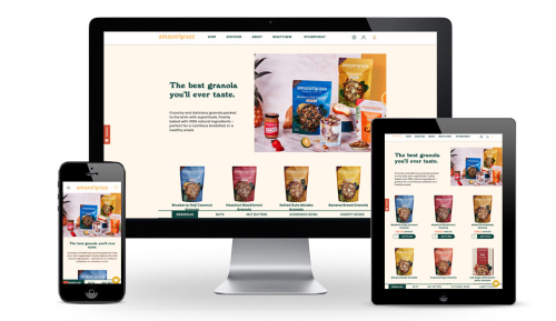Amazin' Graze Ecommerce Website