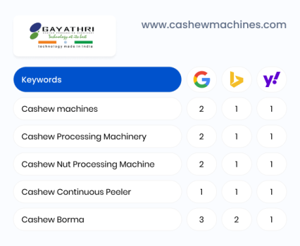 Cashew Machines