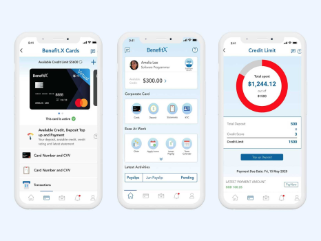 Mobile App - Corporate Credit for Small Businesses