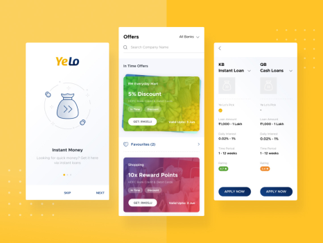 YeLo instant Loan application