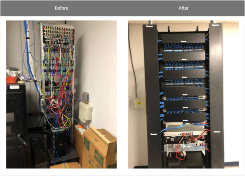 Server Room MDF Rebuild Project