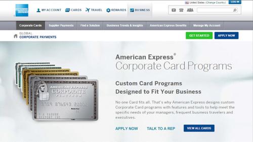 American Express global corporate payment portal #FinTech #ePortal