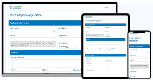 Lucky Dog Electronic Forms System