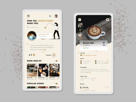 Coffee Store Mobile App Design And Development