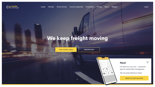 Doubled The Conversion Rate For The Busiest Freight Exchange In The UK Market