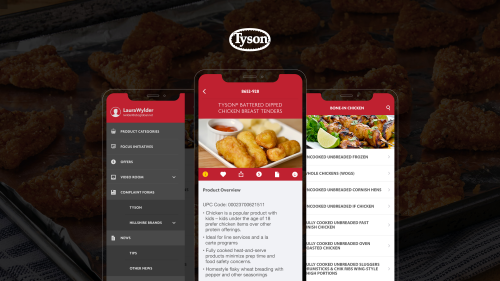 Tyson Food Service Source Mobile App