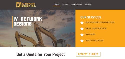 IV Network Designs - Construction Company