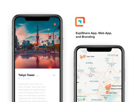 ExpiShare – Web, Mobile & Branding