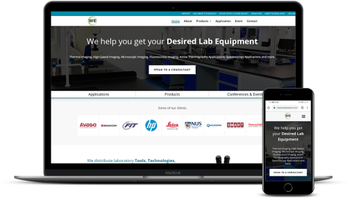 EastWest SVC Pte Ltd's Website Design