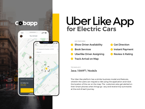 Uber Like App for Electric Cars