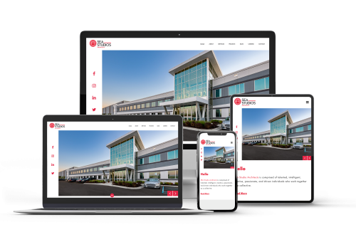 SEA Studios - Website Redesign