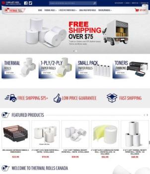 Thermal Paper Rolls Canada