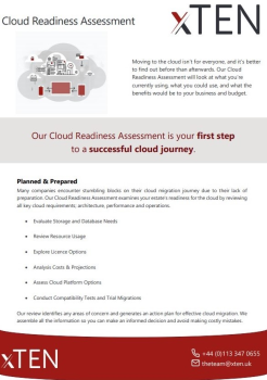 Cloud Readiness Assessment