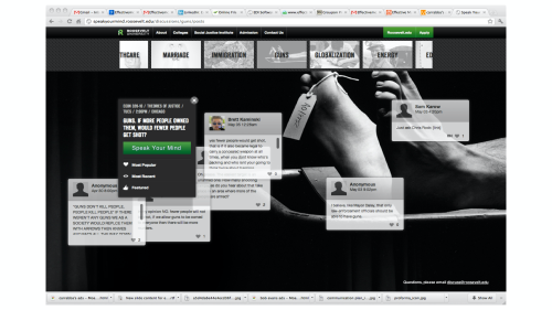 Roosevelt Speak Your Mind