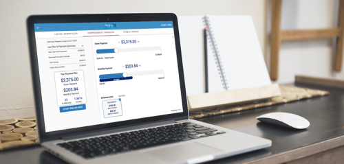 Orthofi's Customer-Facing Payment Slider